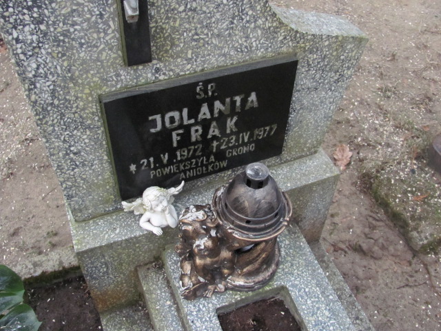 Jolanta Frąk 1972 Człopa - Grobonet - Wyszukiwarka osób pochowanych