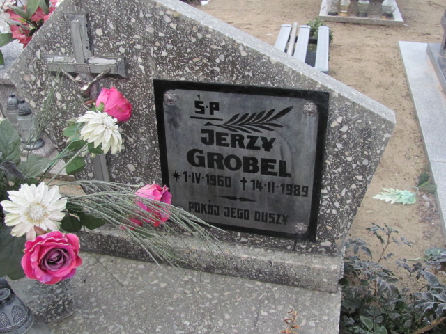 Jerzy Grobel 1960 Człopa - Grobonet - Wyszukiwarka osób pochowanych
