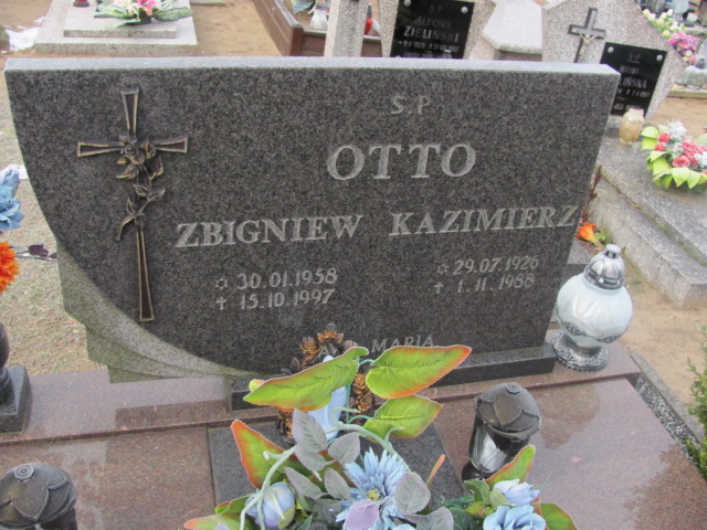 Zbigniew Otto 1958 Człopa - Grobonet - Wyszukiwarka osób pochowanych