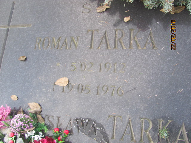Roman Tarka 1912 Człopa - Grobonet - Wyszukiwarka osób pochowanych