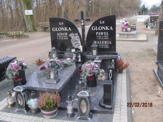 Grób Adam Glonka