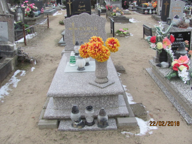Grób Jadwiga Rybak