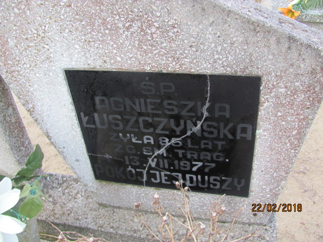 Agnieszka Łuszczyńska Człopa - Grobonet - Wyszukiwarka osób pochowanych