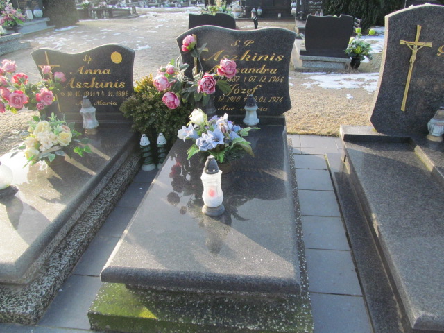 Grób Aleksandra Aszkinis