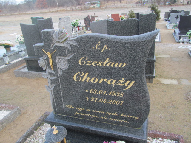 Czesław Chorąży 1938 Człopa - Grobonet - Wyszukiwarka osób pochowanych