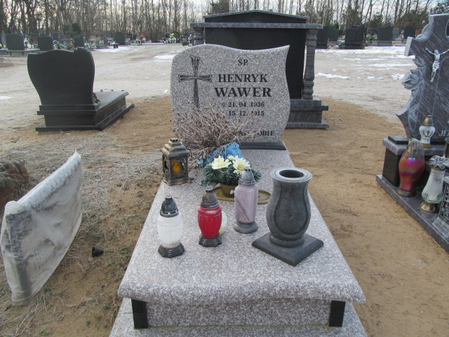Grób Henryk Wawer