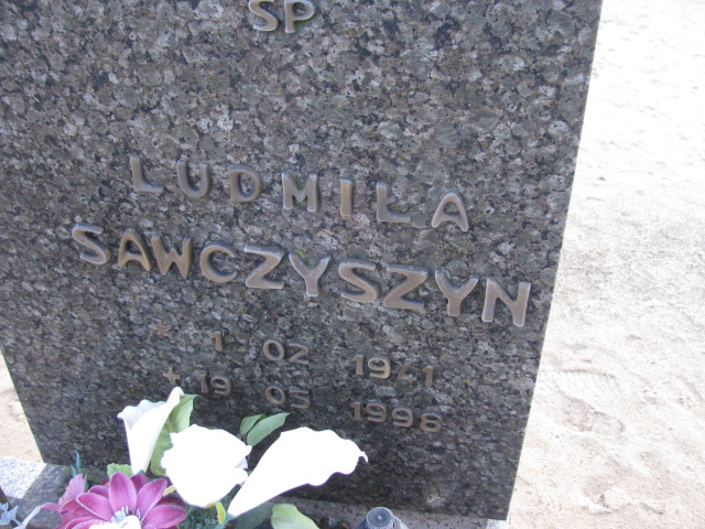 Ludmiła Sawczyszyn 1941 Człopa - Grobonet - Wyszukiwarka osób pochowanych