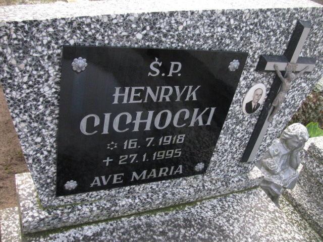 Henryk Cichocki 1918 Człopa - Grobonet - Wyszukiwarka osób pochowanych
