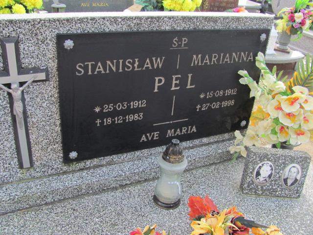 Stanisław Pel 1912 Człopa - Grobonet - Wyszukiwarka osób pochowanych