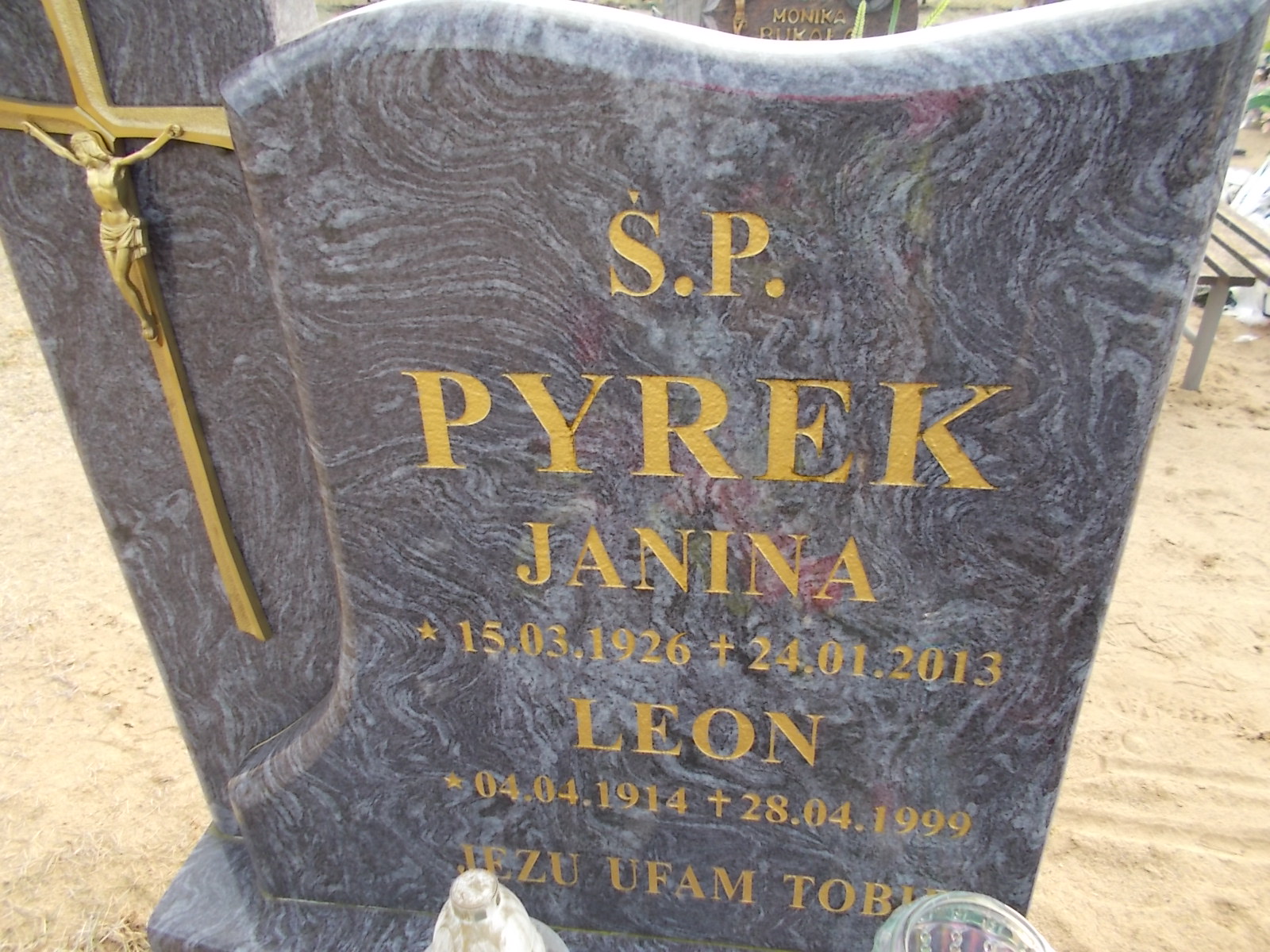 Leon Pyrek 1914 Człopa - Grobonet - Wyszukiwarka osób pochowanych