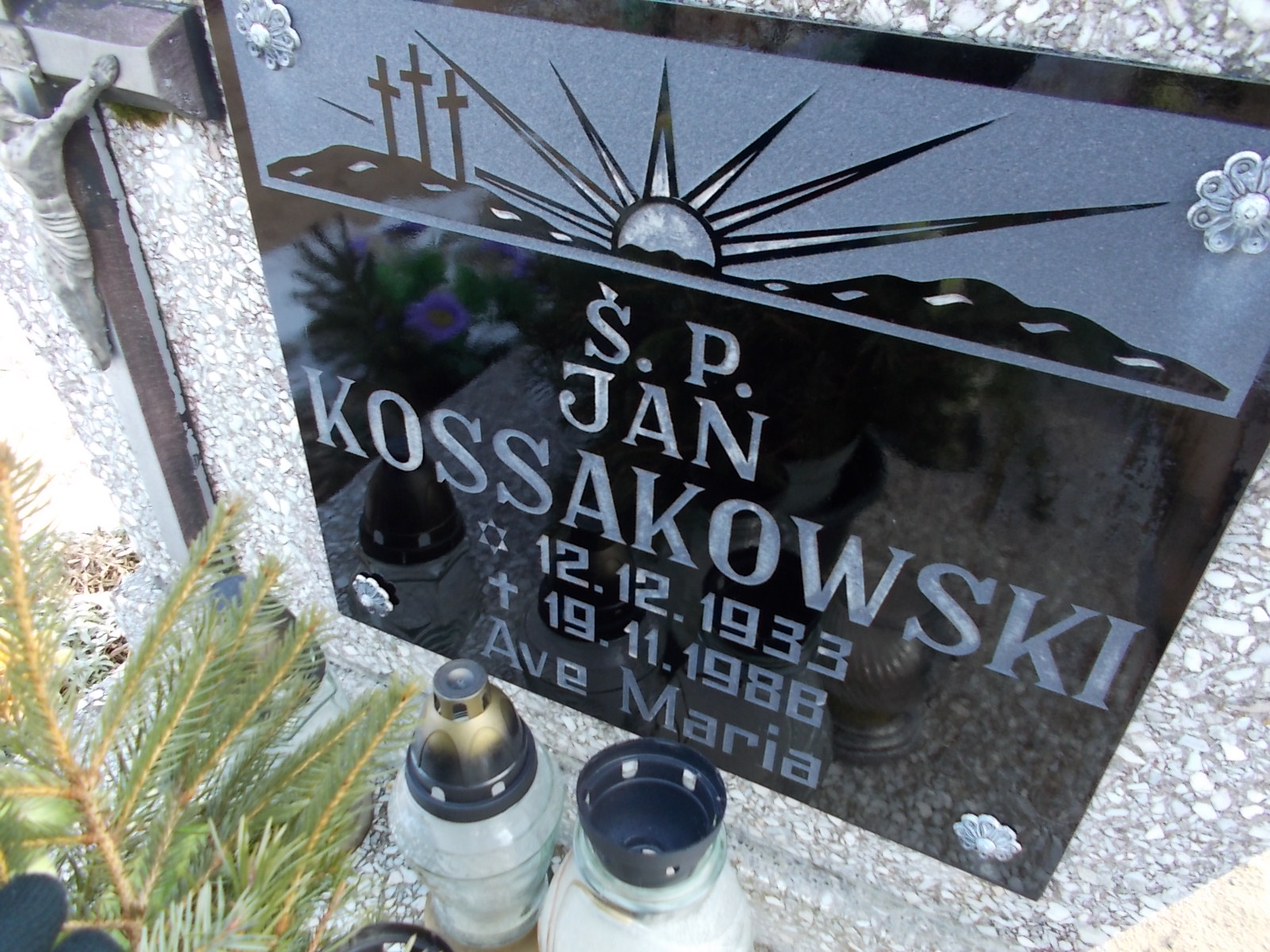 Jan Kossakowski 1933 Człopa - Grobonet - Wyszukiwarka osób pochowanych