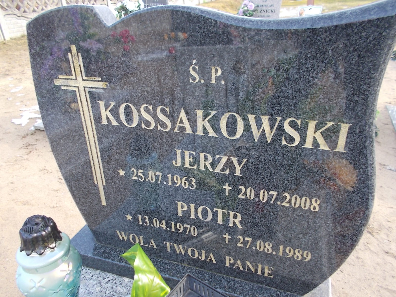 Jerzy Kossakowski 1963 Człopa - Grobonet - Wyszukiwarka osób pochowanych
