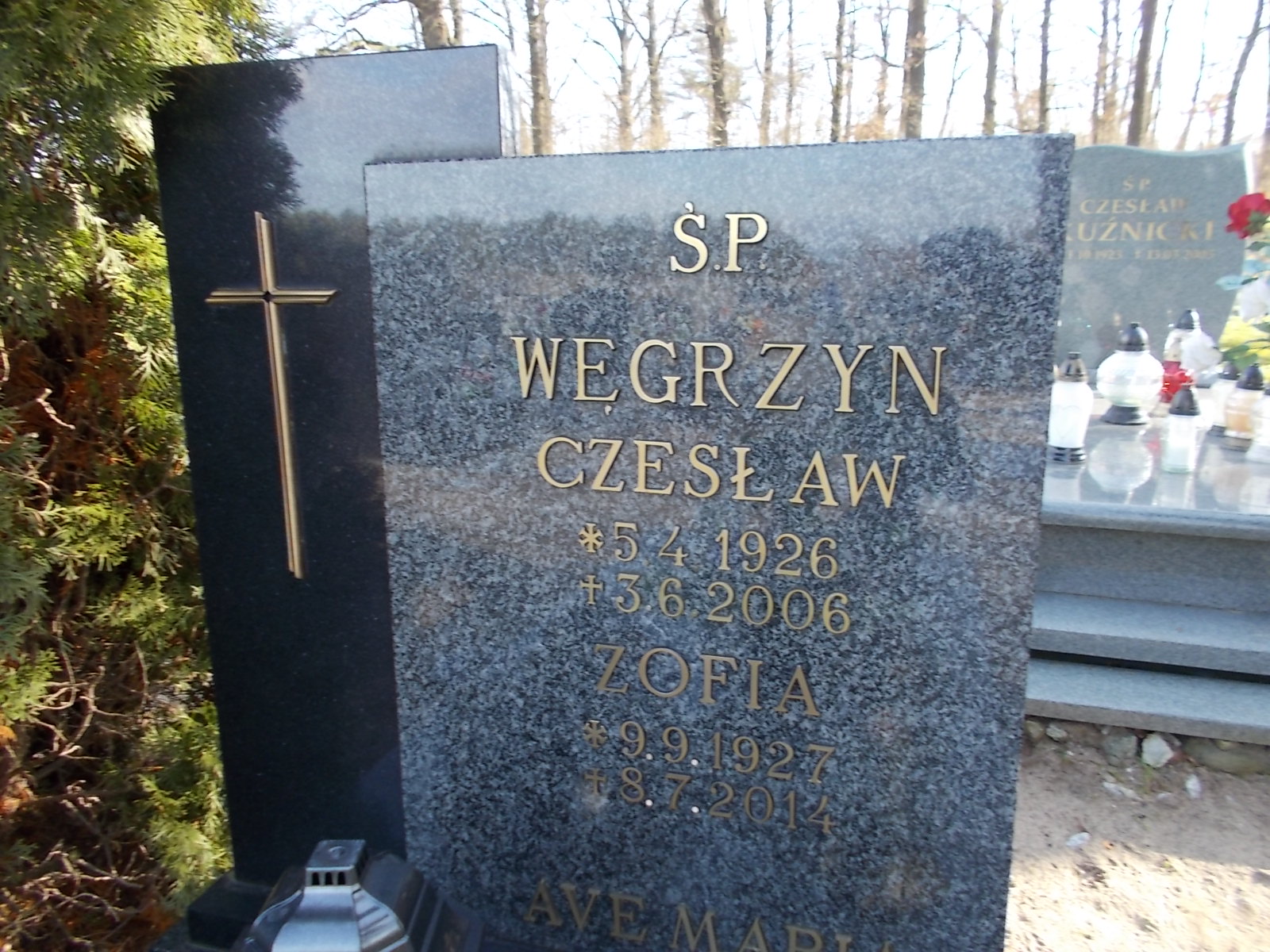 Czesław Węgrzyn 1926 Człopa - Grobonet - Wyszukiwarka osób pochowanych